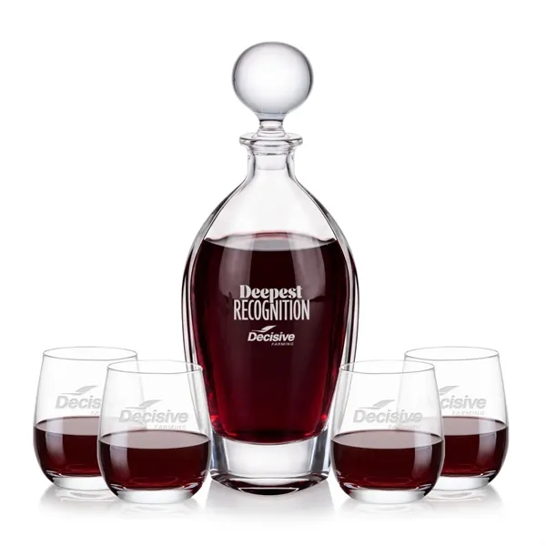 Langara Decanter & Salem Stemless Wine