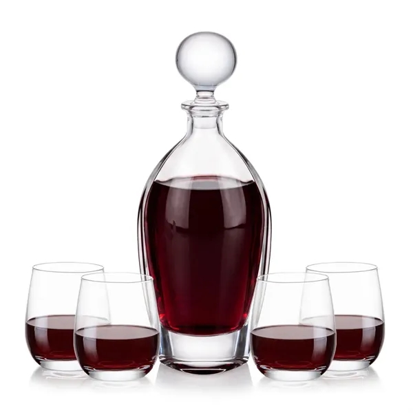 Langara Decanter & Salem Stemless Wine