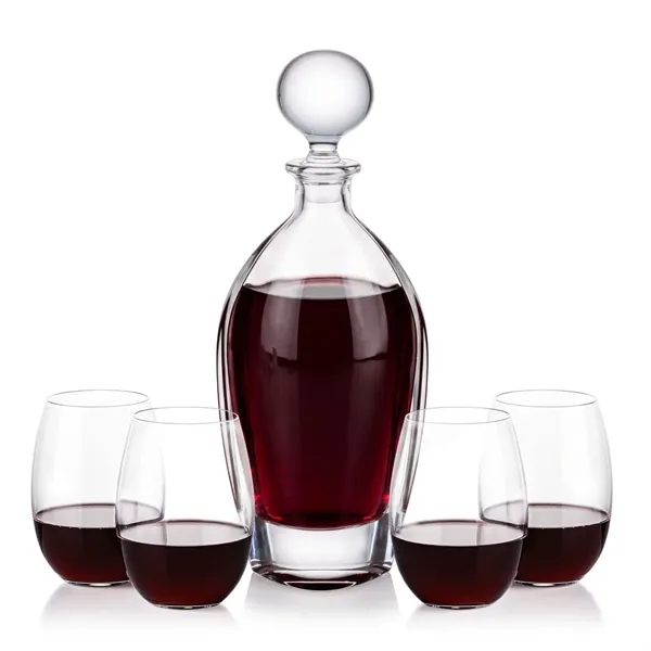 Langara Decanter & Carlita Stemless Wine