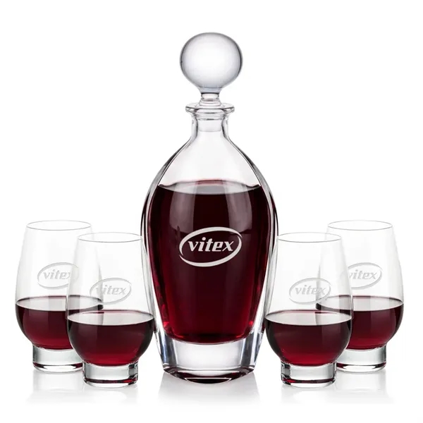 Langara Decanter & Glenarden Stemless Wine