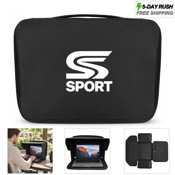 5 Day Rush 16" Privacy Laptop Sun Shade Bag Anti Glare