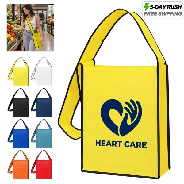 5 Day Rush Non Woven Crossbody Tote Shoulder Bag