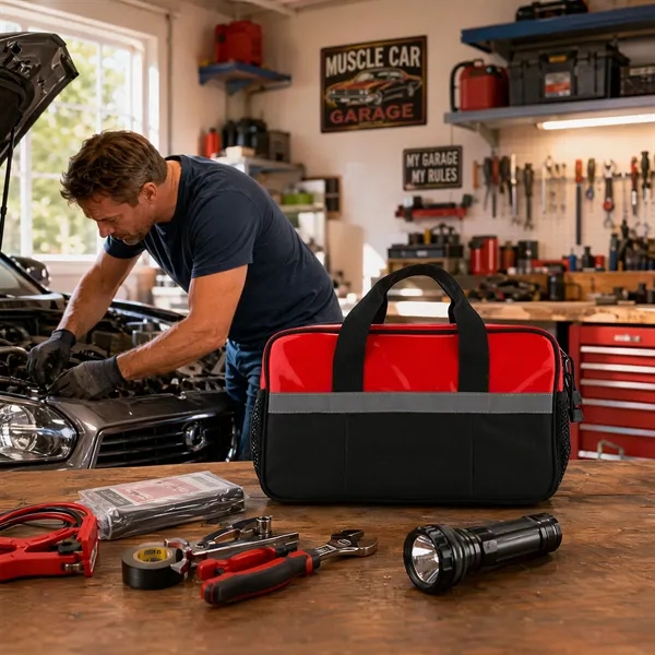 8 Piece Roadside Survival Car Emergency Kit