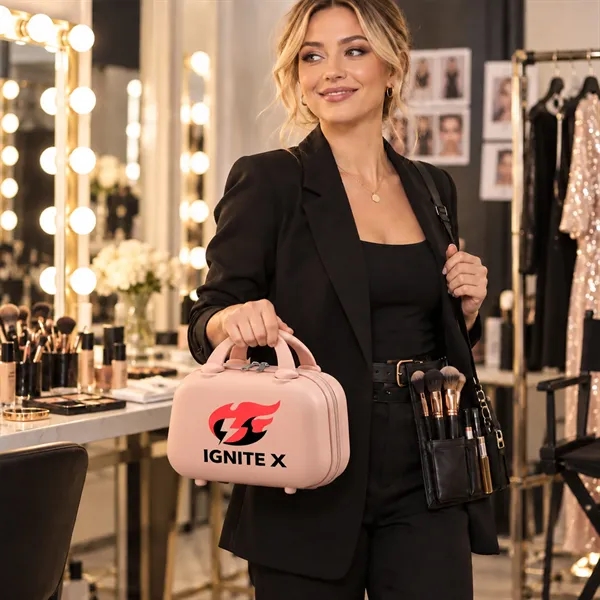 Portable Hard Shell Makeup Travel Case Hand Luggage