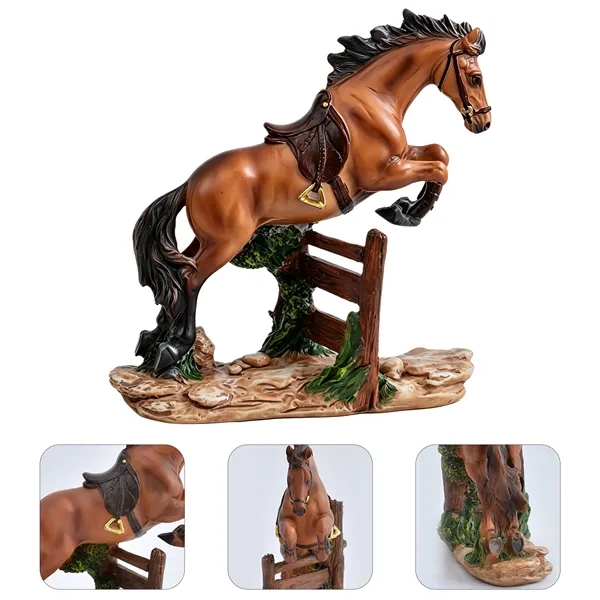 Custom Resin Horse Figurine Desk Decor