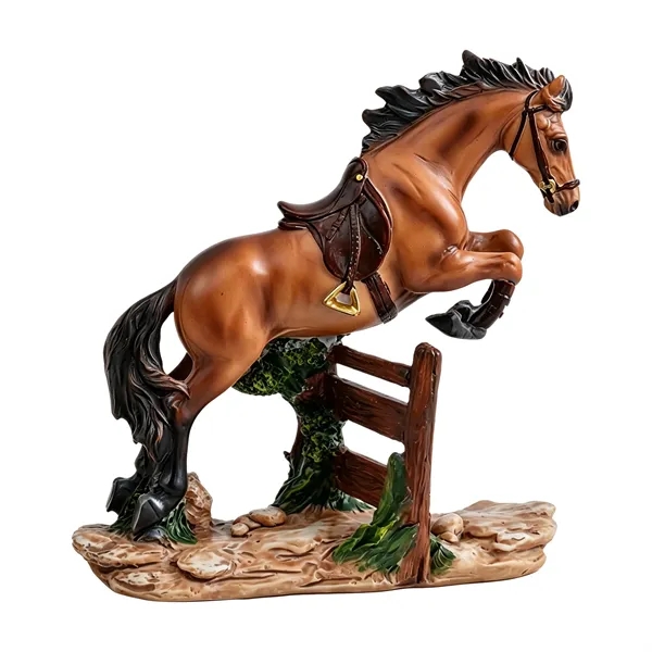 Custom Resin Horse Figurine Desk Decor