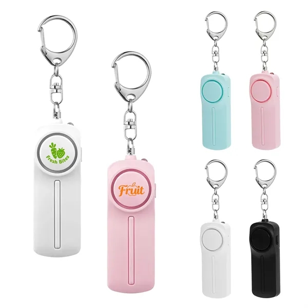 130dB Loud Personal Safety Alarm Keychain W/ Led Light