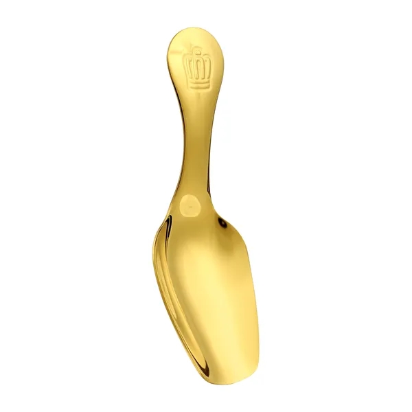 Small Stainless Steel Short Handle Ice Cream Dessert Spoon