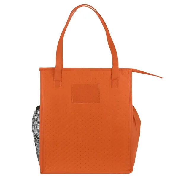 5 Day Rush Non Woven Thermal Cooler Tote Bag W/ Card Pocket