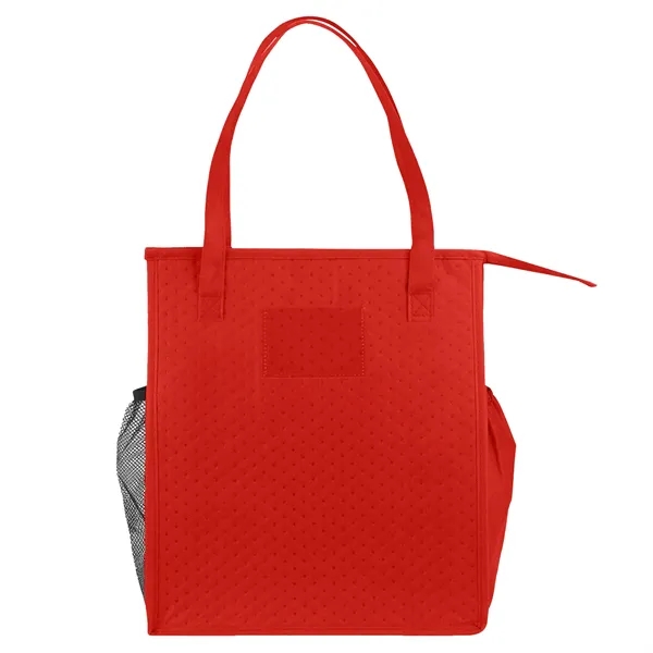 5 Day Rush Non Woven Thermal Cooler Tote Bag W/ Card Pocket