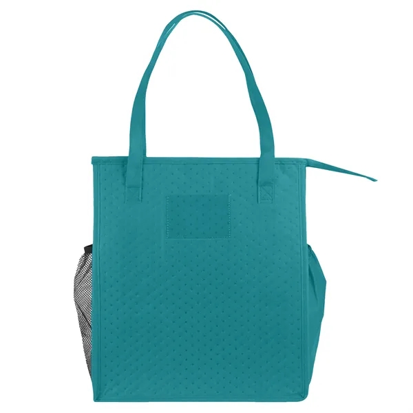 5 Day Rush Non Woven Thermal Cooler Tote Bag W/ Card Pocket