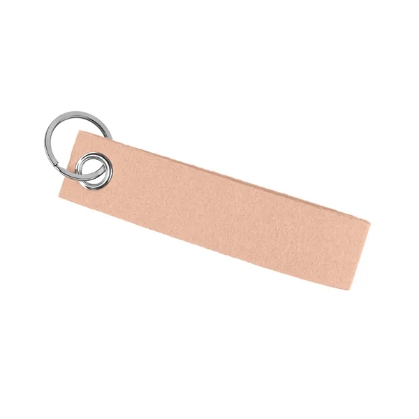 Portable Felt Wristlet Keychain Strap 5"x1.2"