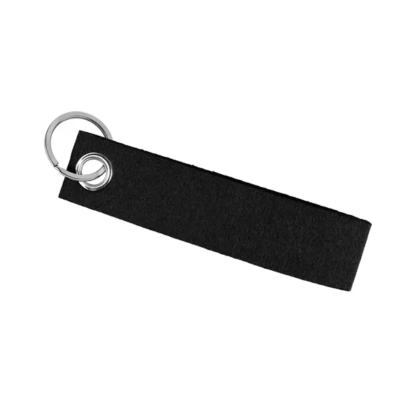 Portable Felt Wristlet Keychain Strap 5"x1.2"