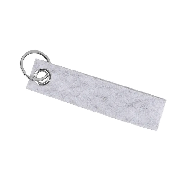 Portable Felt Wristlet Keychain Strap 5"x1.2"