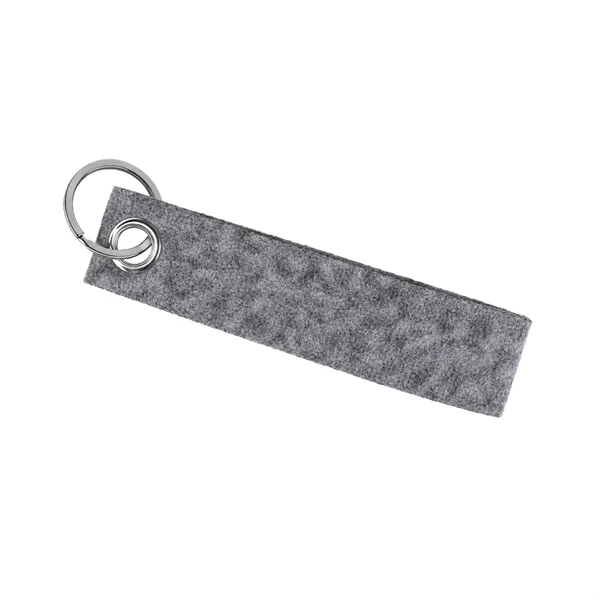 Portable Felt Wristlet Keychain Strap 5"x1.2"