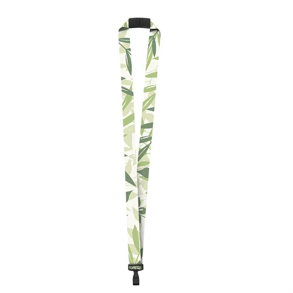 3 Day Rush 3/4" Custom Breakaway Lanyard W/ Plastic J Hook