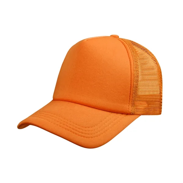 5 Day Rush Five Panel Foam Trucker Hat Mesh Back Cap