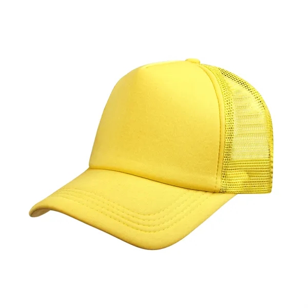 5 Day Rush Five Panel Foam Trucker Hat Mesh Back Cap