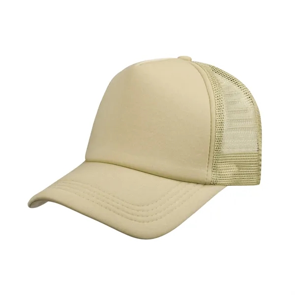 5 Day Rush Five Panel Foam Trucker Hat Mesh Back Cap