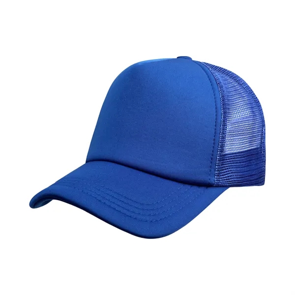 5 Day Rush Five Panel Foam Trucker Hat Mesh Back Cap