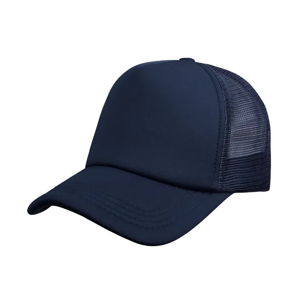 5 Day Rush Five Panel Foam Trucker Hat Mesh Back Cap