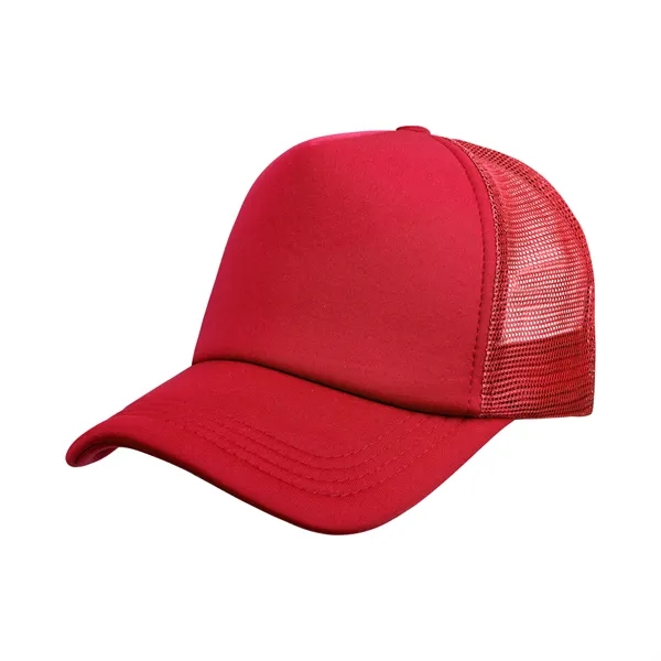 5 Day Rush Five Panel Foam Trucker Hat Mesh Back Cap