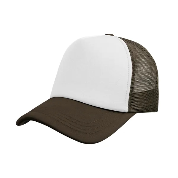 5 Day Rush Five Panel Foam Trucker Hat Mesh Back Cap