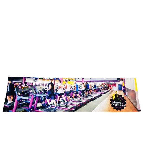 FULL COLOR Gym Fitness Towel 12x44 - FULL COLOR Gym Fitness Towel 12x44 - Image 2 of 4
