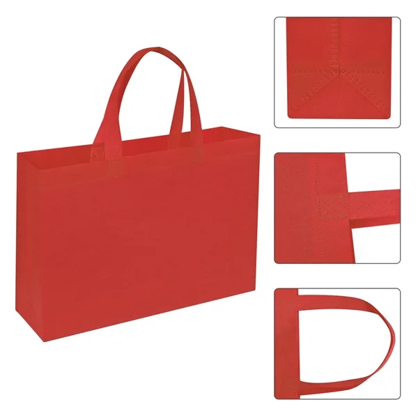 4 Day Rush Reusable Non Woven Shopping Bag W/ Gusset