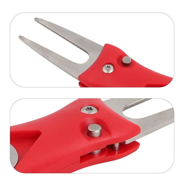3 Day Rush Foldable Golf Divot Repair Tool W/ Ball Mark