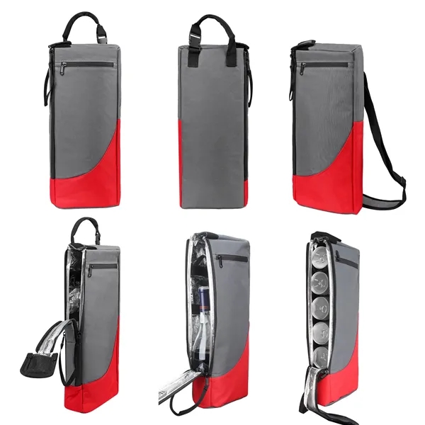 5 Day Rush 6 Can Insulated Golf Cooler Bag W/ Shoulder Strap