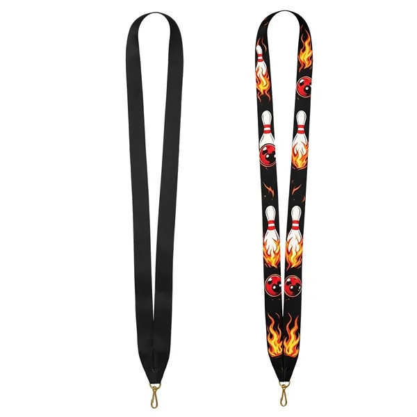 5 Day Rush 3/4" Dye Sublimated Award & Medal Ribbon Lanyard