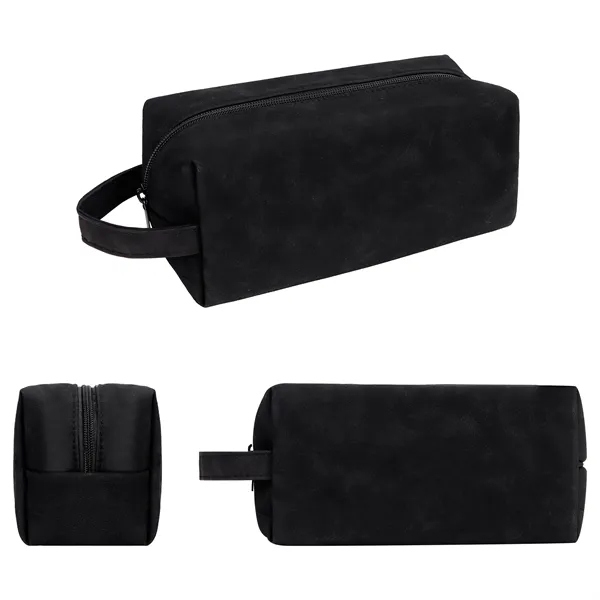 5 Day Rush PU Leather Travel Toiletyr Bag Cosmetic Pouch