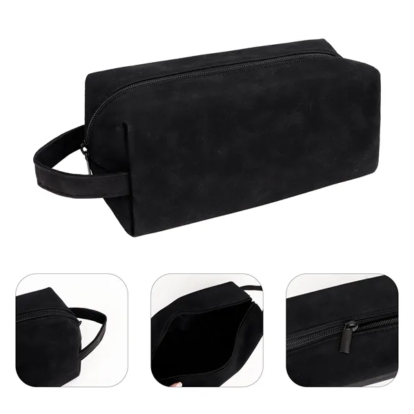 5 Day Rush PU Leather Travel Toiletyr Bag Cosmetic Pouch