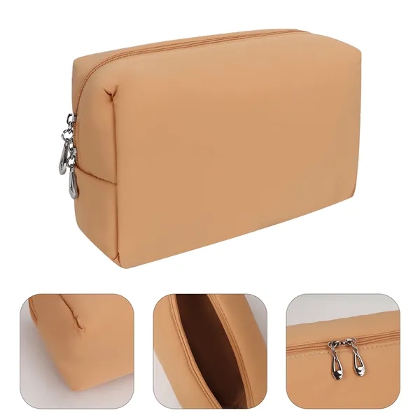 5 Day Rush Puffy Nylon Waterproof Travel Makeup Bag