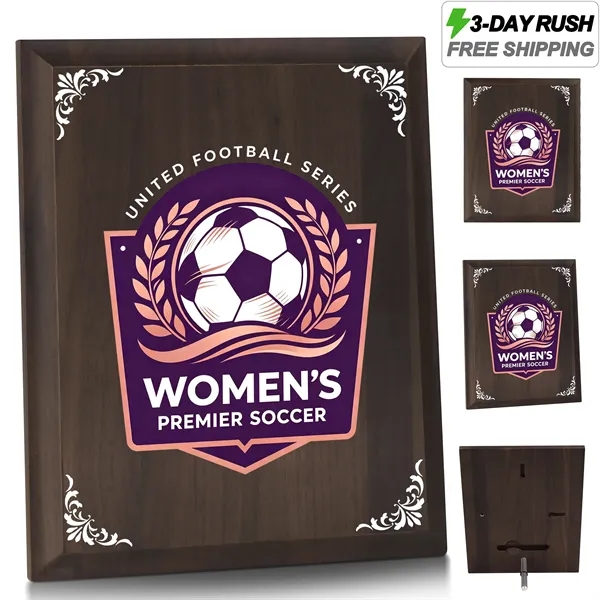 3 Day Rush Personalized Award Plaques Vertical & Horizontal