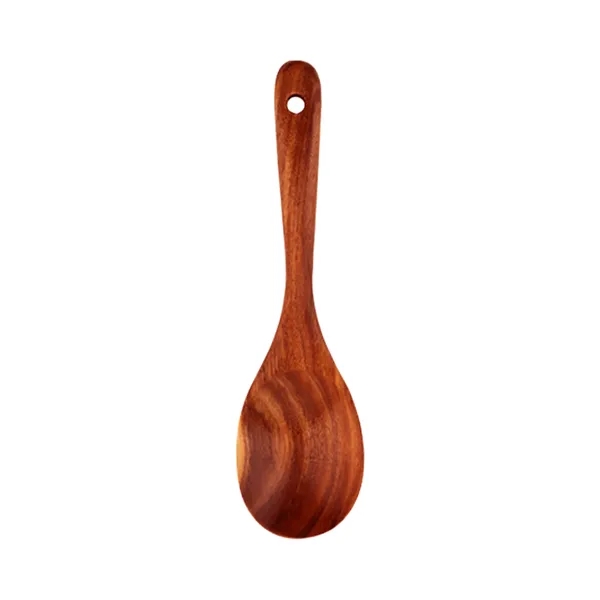 6 Piece Premium Wooden Utensil Set For Cooking