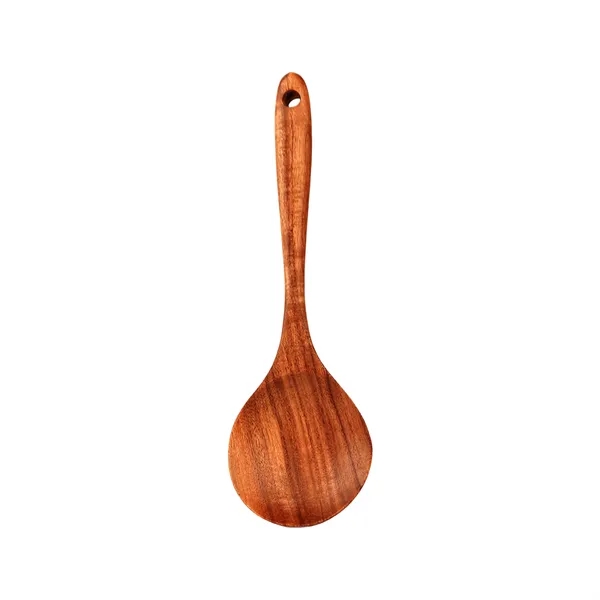 6 Piece Premium Wooden Utensil Set For Cooking