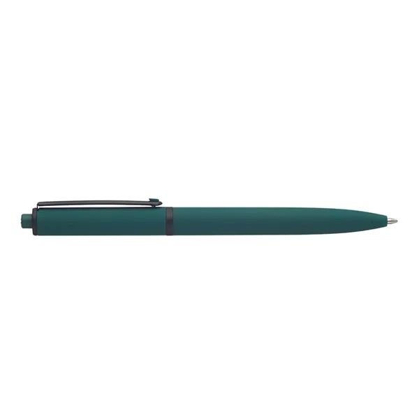 Solid Rubber Coated Plastic Ballpoint Pens