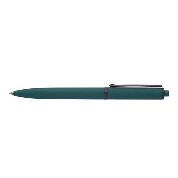 Solid Rubber Coated Plastic Ballpoint Pens