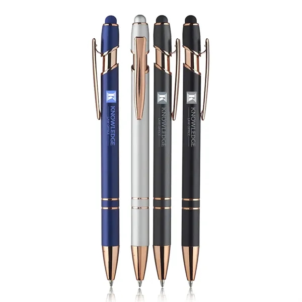 Majesty Stylus Pen with Rose Gold Trim