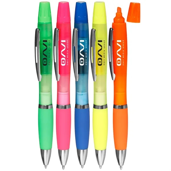 Two in one Highlighter Pen