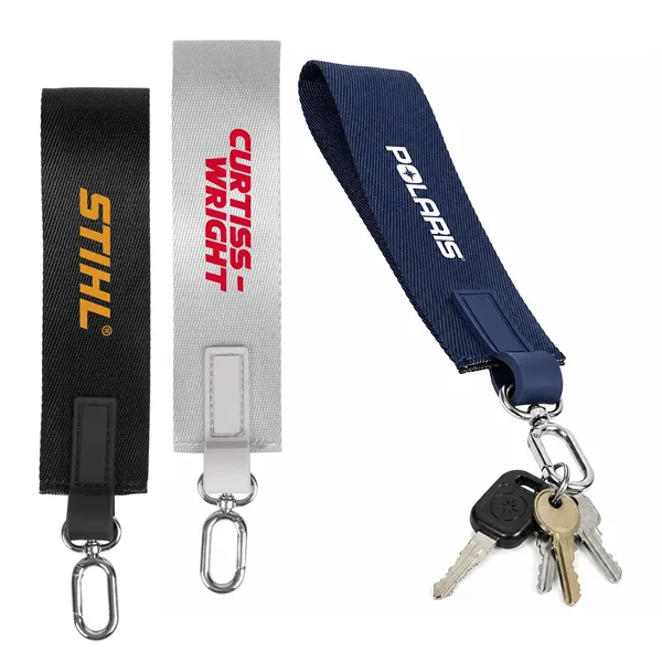 Grab & Go Webbing Wristlet with Carabiner