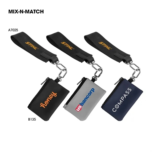 Grab & Go Webbing Wristlet with Carabiner