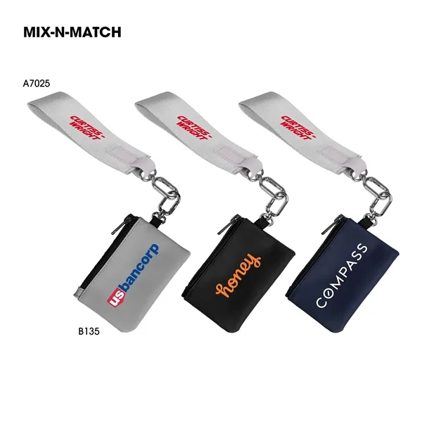 Grab & Go Webbing Wristlet with Carabiner