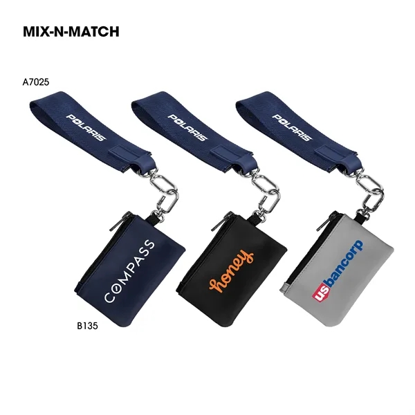 Grab & Go Webbing Wristlet with Carabiner