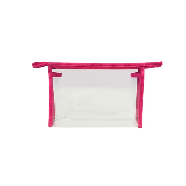 5 Day Rush Clear Travel Zippered Security Toiletry Pouch