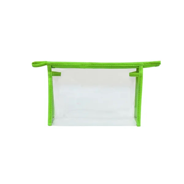 5 Day Rush Clear Travel Zippered Security Toiletry Pouch