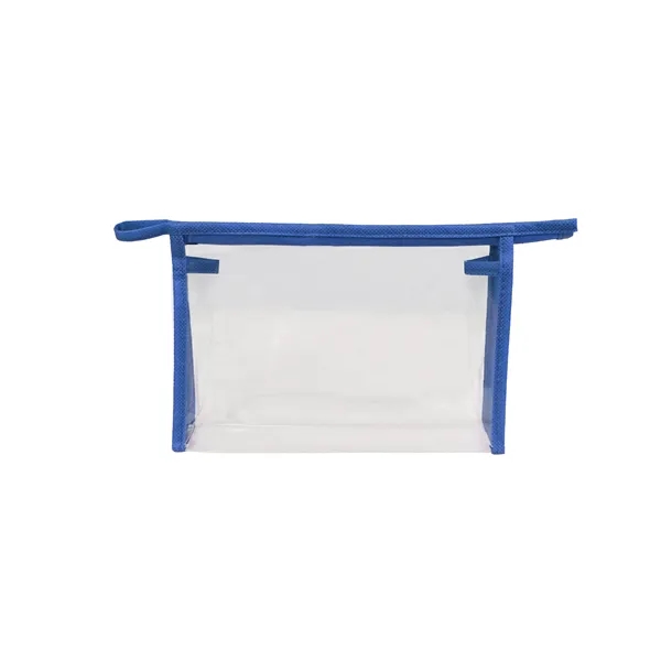 5 Day Rush Clear Travel Zippered Security Toiletry Pouch