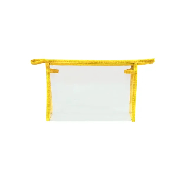 5 Day Rush Clear Travel Zippered Security Toiletry Pouch